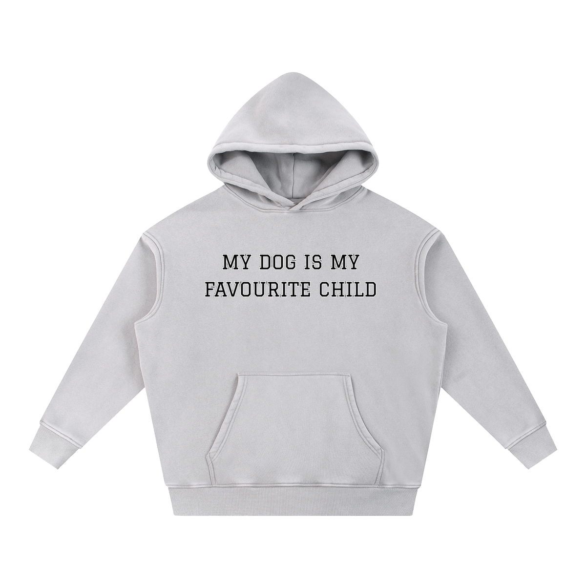 SNORTIES | My Dog is my Favourite Child | Fleece Oversize Hoodie