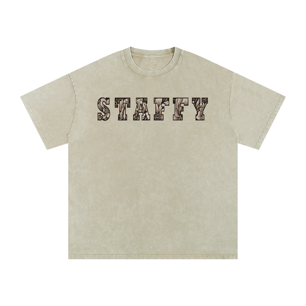 SNORTIES | Simply Staffy | Oversized Cotton T-Shirt
