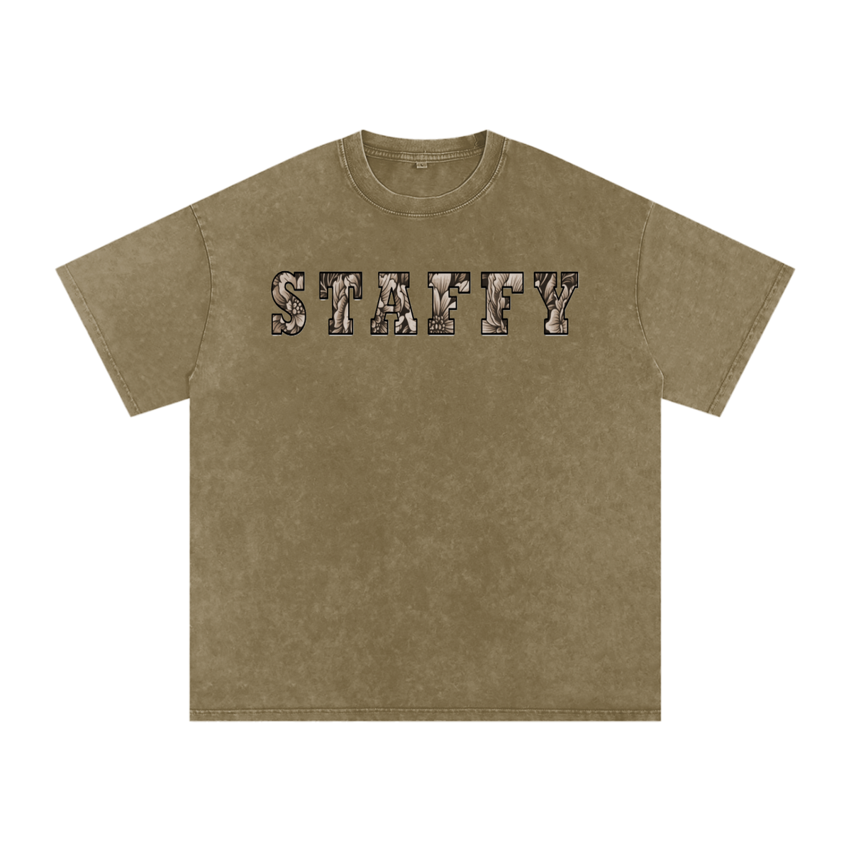 SNORTIES | Simply Staffy | Oversized Cotton T-Shirt