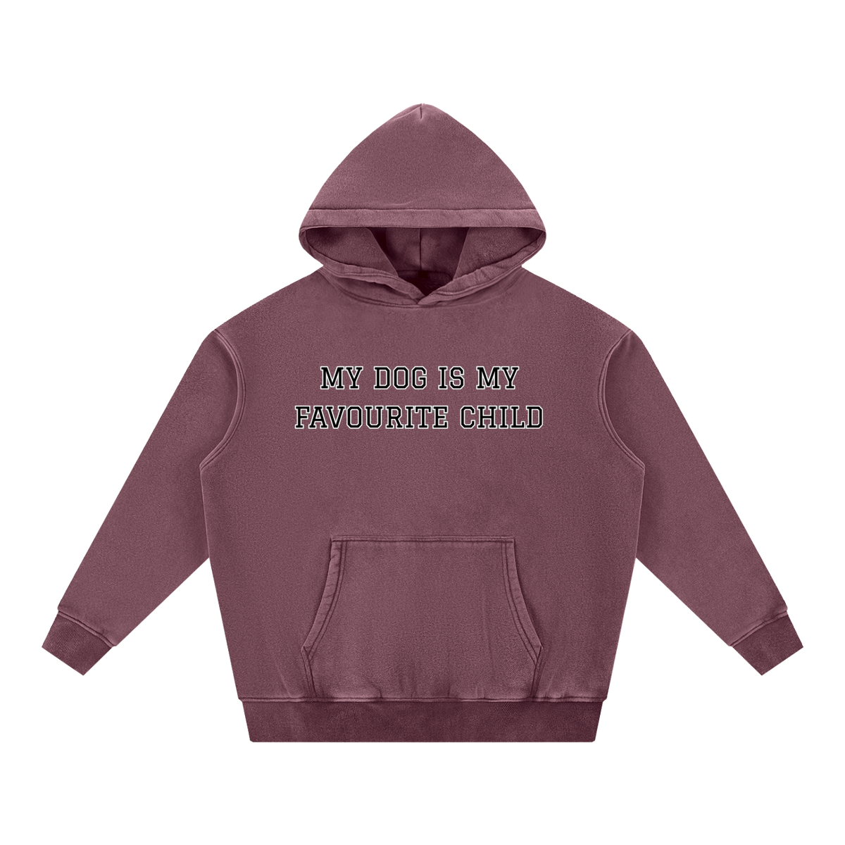 SNORTIES | My Dog is my Favourite Child | Fleece Oversize Hoodie