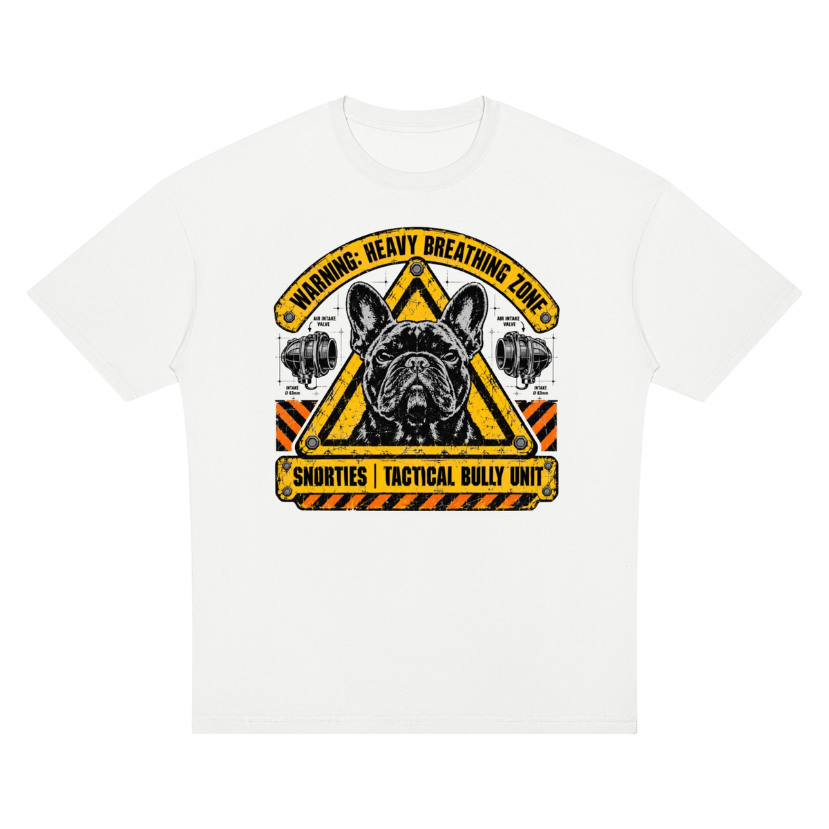 SNORTIES | Tactical Breathing Unit T-Shirt | French Bulldog