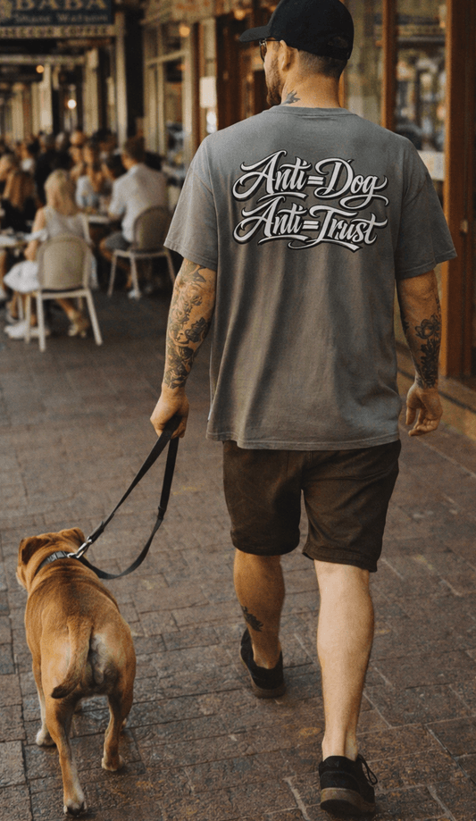 Anti-Dog  = Anti-Trust Tee