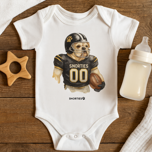 American Bulldog MVP Babies one piece - Snorties