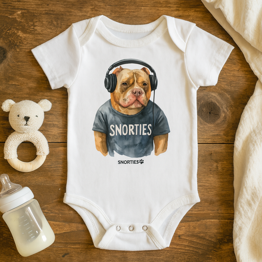 American Bully DJ Babies one piece - Snorties