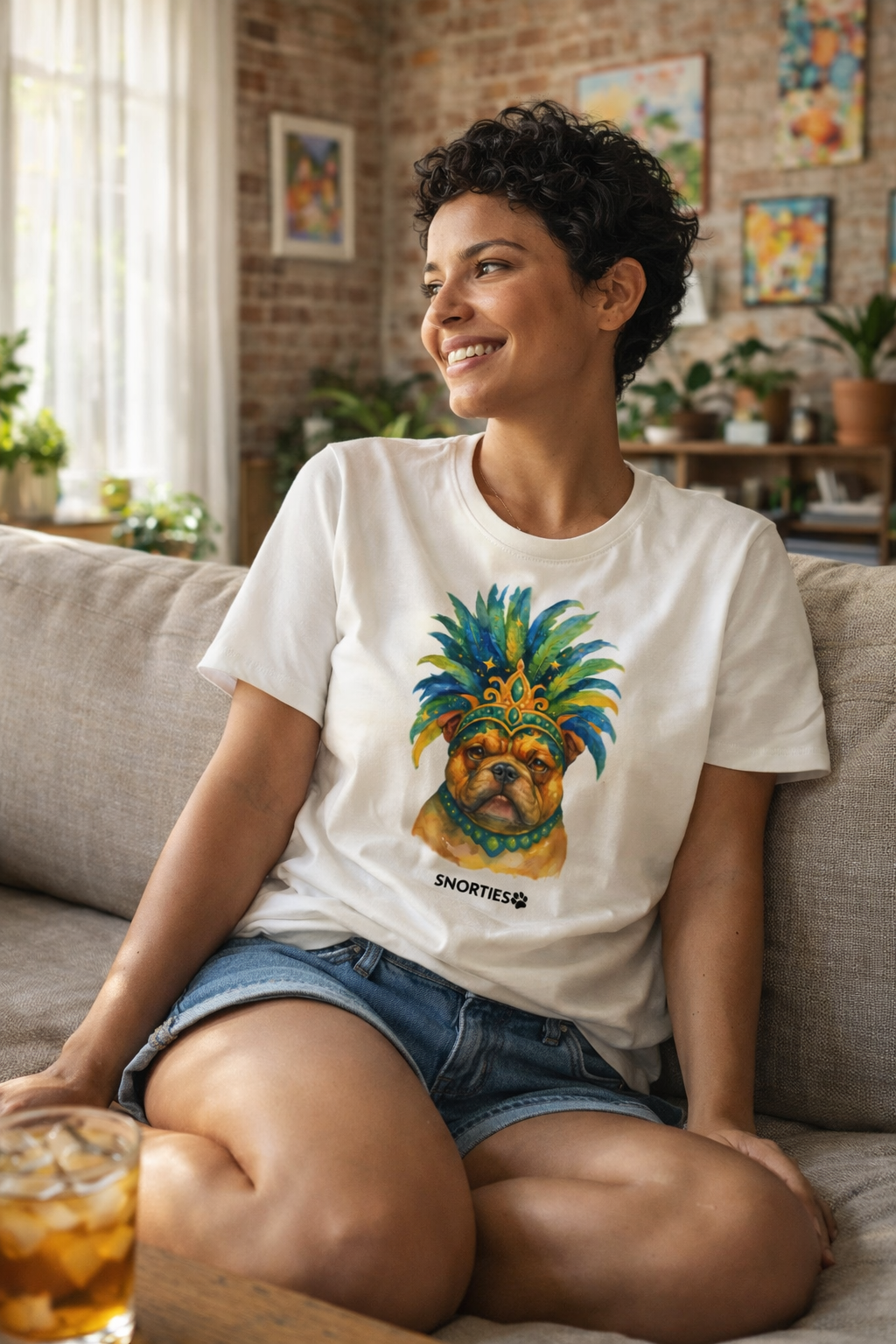 Pocket Bully Carnivale Women's T-Shirt - Snorties