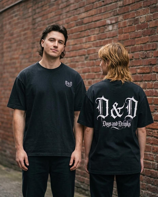 SNORTIES | Dogs & Drinks | Unisex T-Shirt