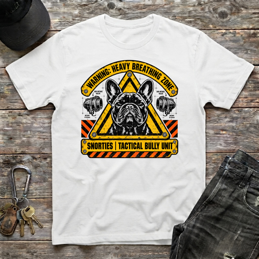 SNORTIES | Tactical Breathing Unit T-Shirt | French Bulldog