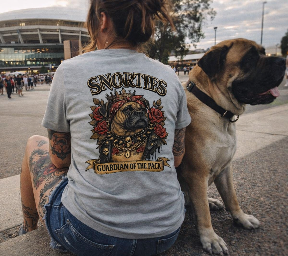 Mastiff Tee Women's | Guardian of the Pack | Snorties Inked Collection