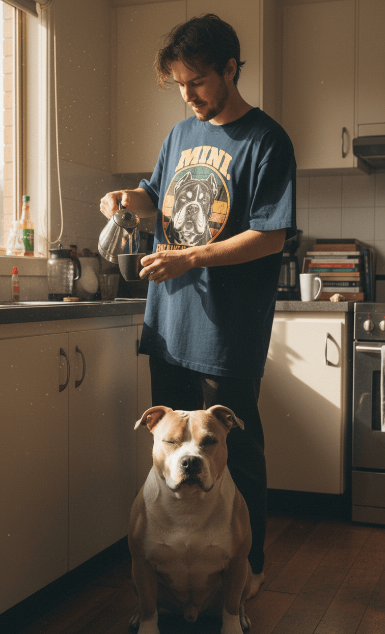 SNORTIES | Mini Menace Pocket Bully | T-Shirt