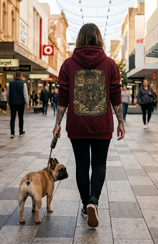 Snorties Monks Hoodie with a comfortable fit, featuring a monk-inspired design in soft fabric, ideal for casual wear.