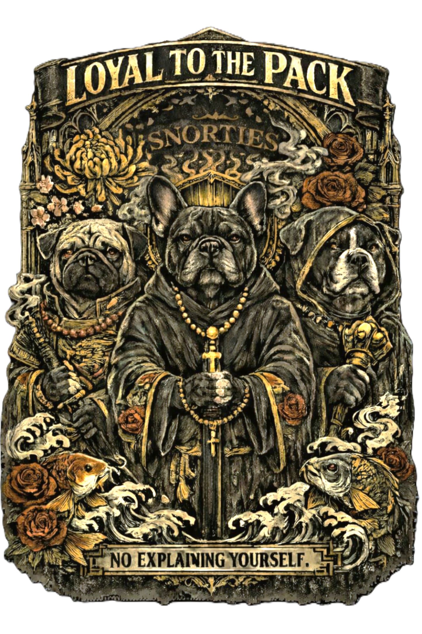 SNORTIES Monks Hoodie