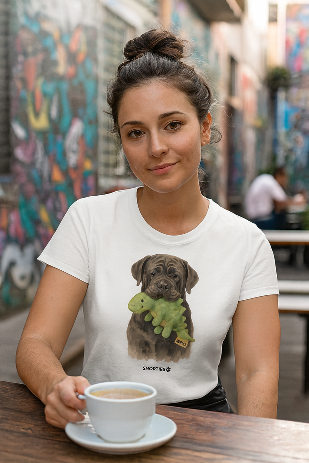 Neo Mastiff Dino Women's T-Shirt - Snorties