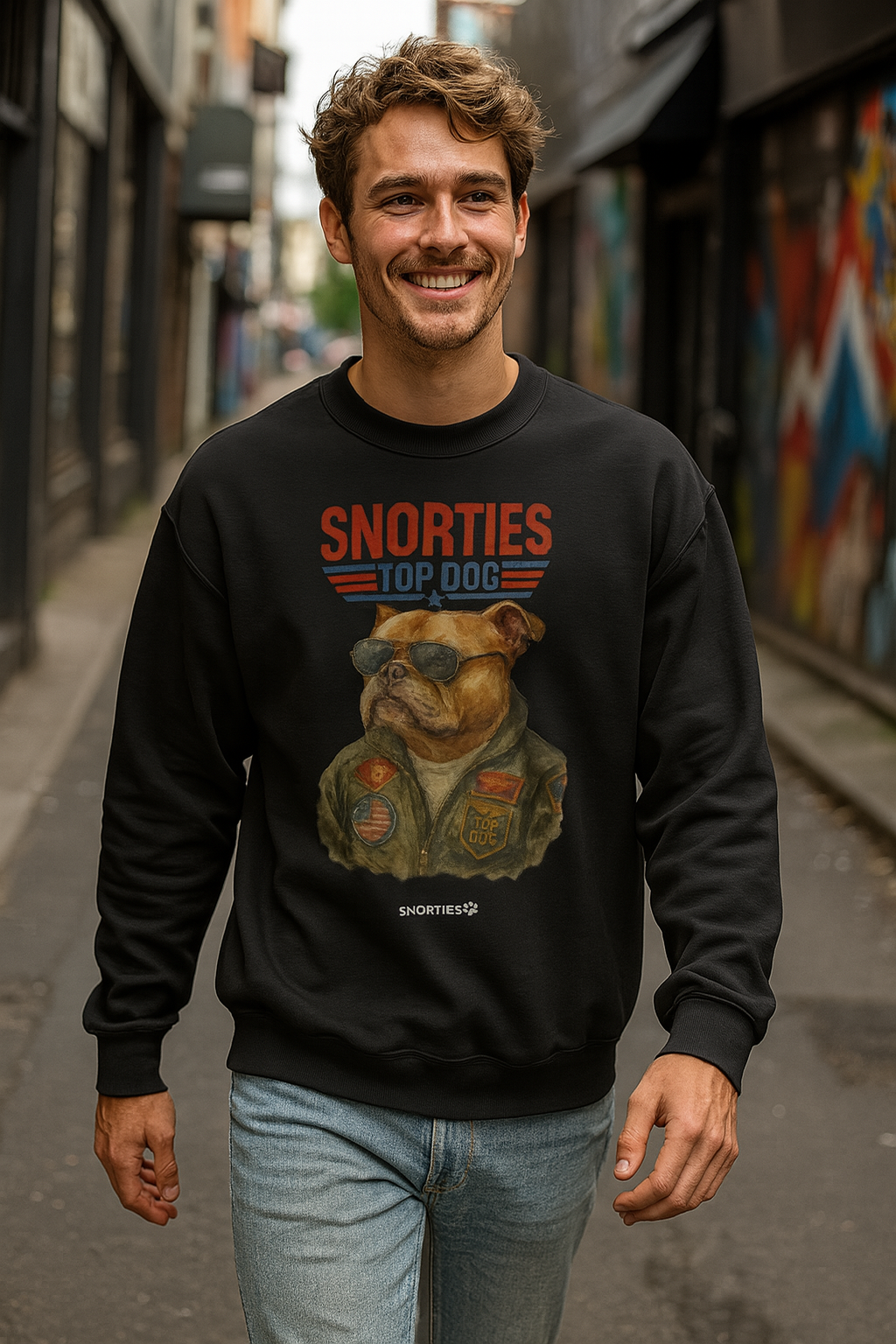 American Bully Top Dog Sweatshirt - Snorties
