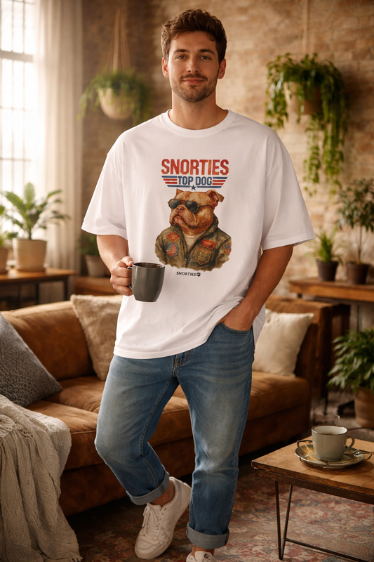 American Bully Top Dog Oversized T-Shirt - Snorties