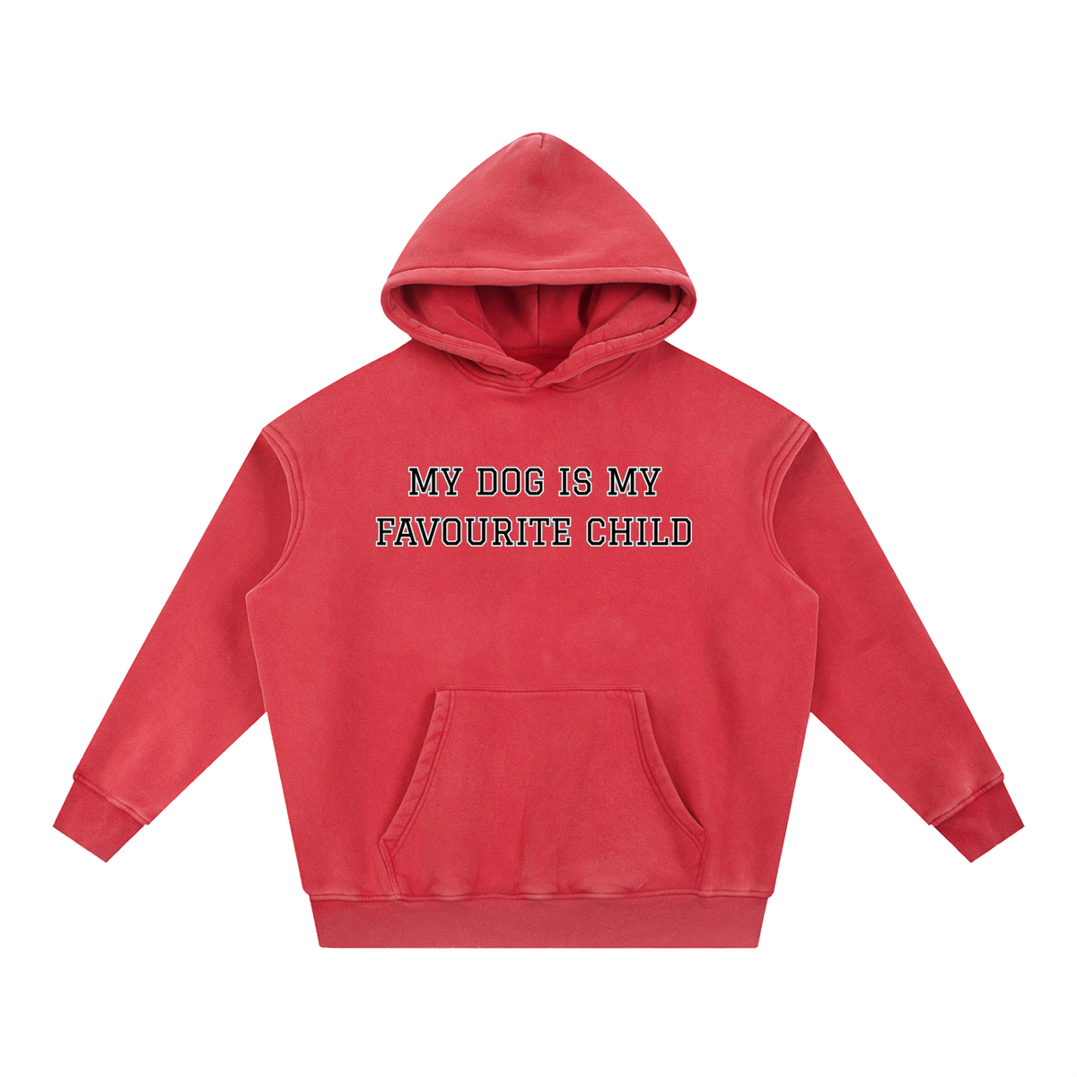 SNORTIES | My Dog is my Favourite Child | Fleece Oversize Hoodie
