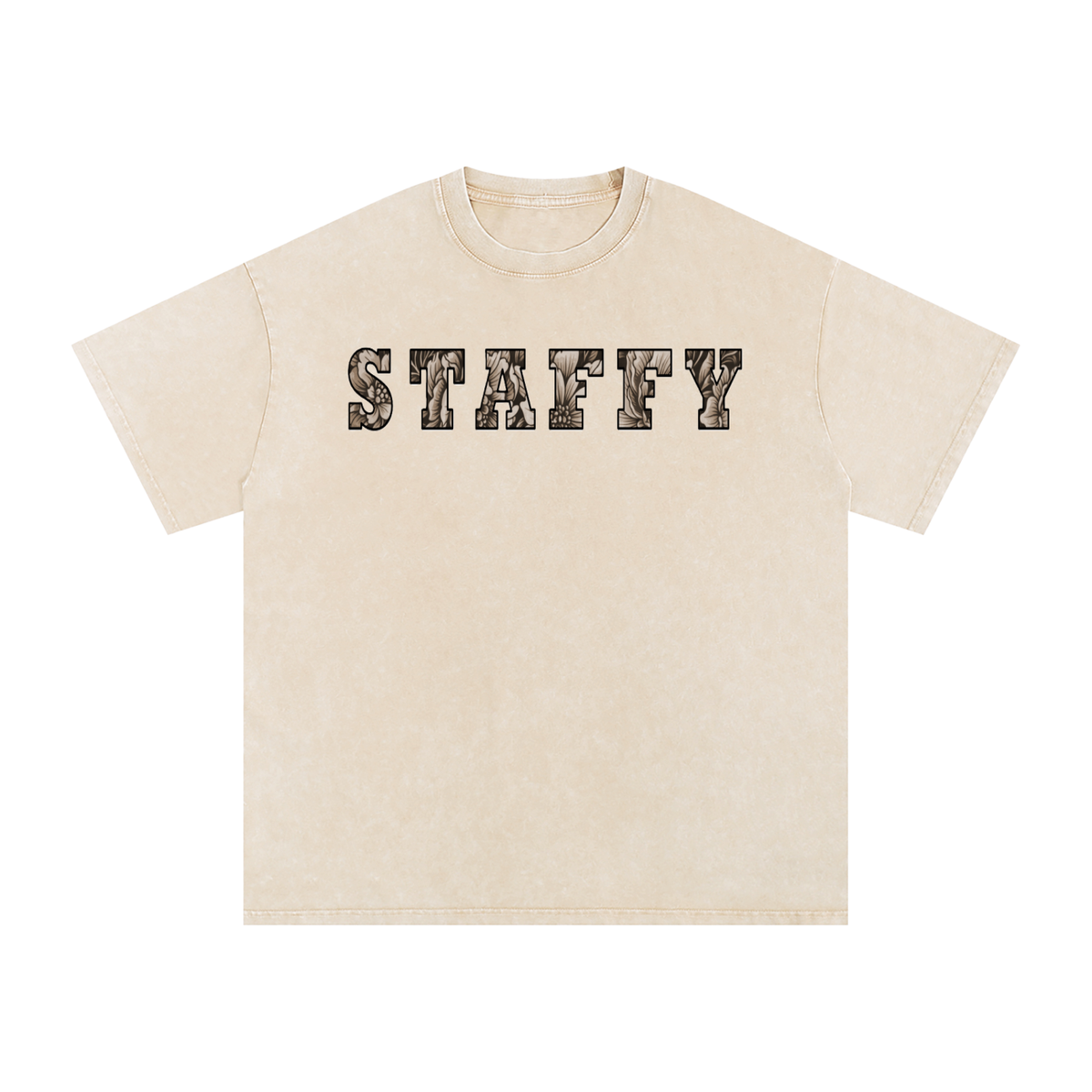 SNORTIES | Simply Staffy | Oversized Cotton T-Shirt