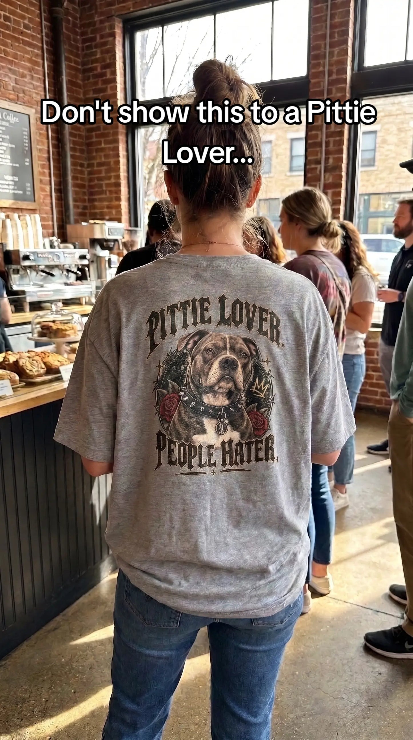 PITTIE LOVER. PEOPLE HATER.